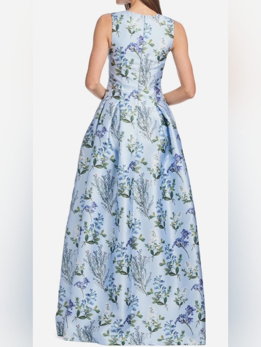 Sachin And Babi Sachin & Babi Brooke Floral Sleeveless Mikado Gown 16W - Picture 2 of 3